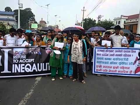 5000 women take to the streets in Kathmandu